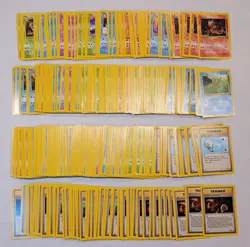 1999 Pokemon Fossil Base Unlimited Card Lot of 375 Common Pokemon Partial Set - Image 1