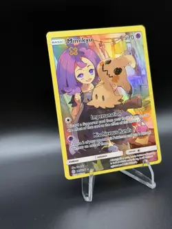 Mimikyu 245/236 Cosmic Eclipse Full Art Secret Rare Holo Pokemon Card NM - Image 3