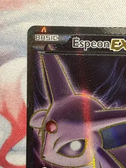 Espeon EX 117/122 Ultra Rare Full Art Holo XY Breakpoint 2016 Pokemon Card MP - Image 3