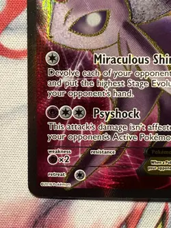 Espeon EX 117/122 Ultra Rare Full Art Holo XY Breakpoint 2016 Pokemon Card MP - Image 5