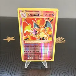 Pokemon Charizard 11/108 Evolutions Reverse Holo Rare 150 HP English Card - Image 1