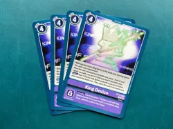 King Device BT19-098 Playset Special Booster 2.0 2.5 Digimon Card x4 - Image 1