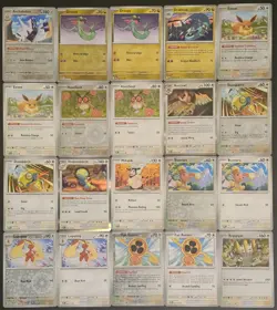 Prismatic Evolutions 161 Card Complete Common, Uncommon, Rare W/ Reverses Holo - Image 5