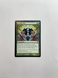 Parallel Lives Innistrad Rare Green Enchantment Regular MTG Card - Image 1