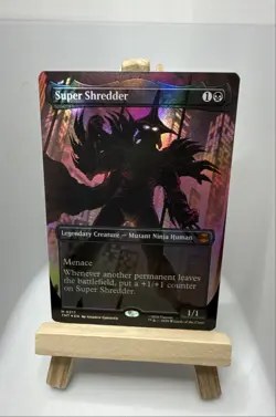 Super Shredder (Borderless) Teenage Mutant Ninja Turtles Foil - Image 1