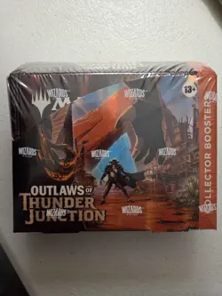 MTG Outlaws of Thunder Junction Collector Booster Display Factory SEALED - Image 1