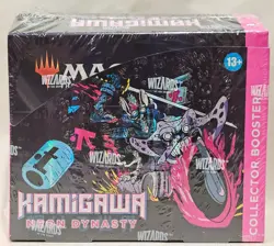 MTG Kamigawa Neon Dynasty Collector Boosters Box, Sealed, English - Image 2