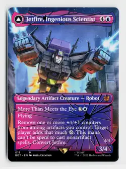Jetfire Ingenious Scientist - Shattered Glass - 018 - Regular - Mythic - Image 1