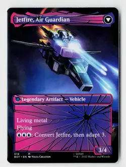 Jetfire Ingenious Scientist - Shattered Glass - 018 - Regular - Mythic - Image 2