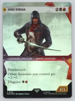 Arno Dorian (Showcase) Foil U Universes Beyond: Assassin's Creed 139 NM - Image 1