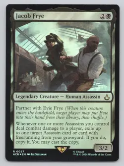Jacob Frye Foil R Universes Beyond: Assassin's Creed 27 NM - Image 1
