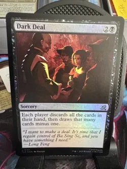 MTG Dark Deal Foil NM Avatar: The Last Airbender: Eternal-Legal Magic 161 - Image 1