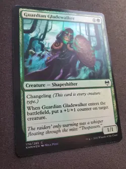 Guardian Gladewalker - Foil - Miscut - Kaldheim *NM* Near Mint MTG - Image 3