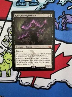 Rot-Curse Rakshasa x1 Mtg Tarkir: Dragonstorm - Image 1