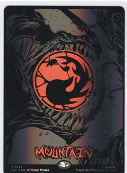 Mountain | 1953 | Raised FOIL | NM | MTG | SLD - Secret Lair Drop Series - Image 1