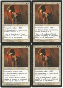 MTG Inner Sanctum x4 Weatherlight Rare LP/Played Reserved List - Image 1