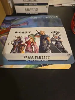 Magic the Gathering Final Fantasy Play Booster Box Sealed, MTG FF VII - Image 1