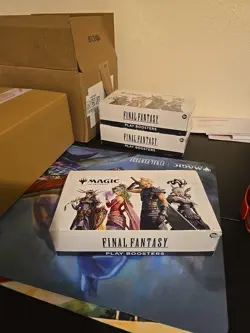 Magic the Gathering Final Fantasy Play Booster Box Sealed, MTG FF VII - Image 3