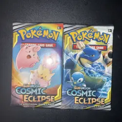 Pokemon Trading Card Game Sun & Moon Cosmic Eclipse 2X Booster Pack - Image 1
