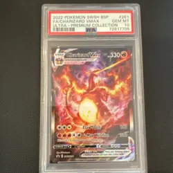 Pokemon Charizard VMAX Promo Holo SWSH SWSH261 PSA 10 2022 - Image 1