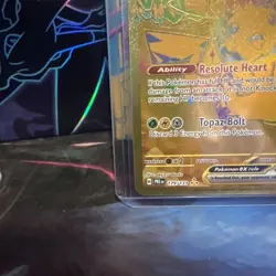 Pokemon TCG Pikachu ex #179/131 SV: Prismatic Evolutions Hyper Rare Gold Holo - Image 5
