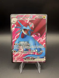 Pokemon Salamence ex 177/159 Journey Together SV Ultra Rare Full Art NM - Image 1
