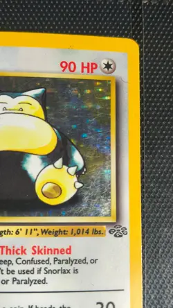 Pokemon TCG Vintage Jungle Snorlax 11/64 Holo - Image 2