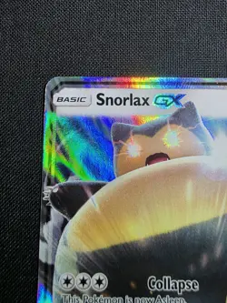 Snorlax GX SM05 Sun And Moon Black Star Promos 2016 Pokemon TCG - Image 3