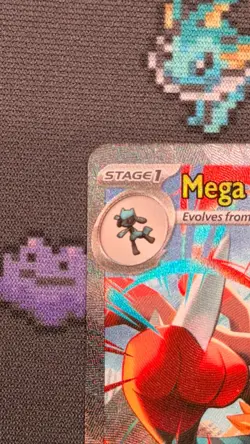 Pokemon Mega Lucario ex 179/132 - Mega Evolution: Special Illustration Rare - Image 3