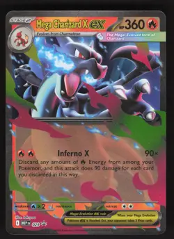 Mega Charizard X ex 029 Pokemon TCG ME: Mega Evolution Promo NM - Image 1