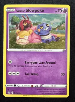 Pokemon: Galarian Slowpoke SWSH126 Black Star Promo Card NM/M - Image 1