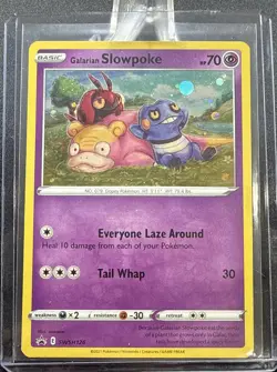 Pokemon: Galarian Slowpoke SWSH126 Black Star Promo Card NM/M - Image 3