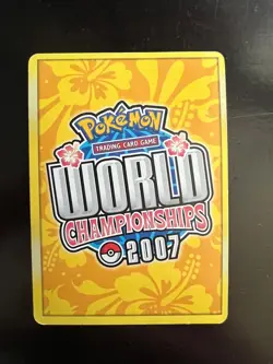 Pokemon TCG Jolteon Gold Star 101/108 2007 World Championships - Image 2
