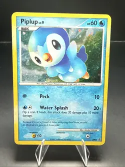 Pokemon Piplup DP03 Diamond and Pearl Promo Holo - Image 1