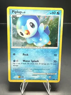 Pokemon Piplup DP03 Diamond and Pearl Promo Holo - Image 2