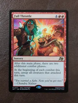 Full Throttle Aetherdrift MTG Regular - Image 1