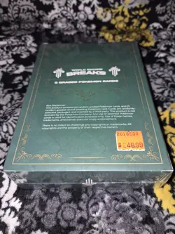 4x Guinness World Record Breaks Pokemon Slab Box SEALED Gray CGC 20 Slabs 4x 1/1 - Image 4