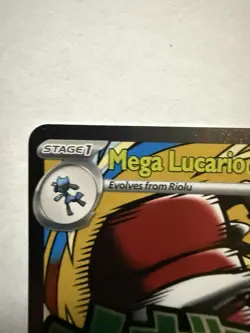 Mega Lucario EX #33 Black Star Promo Ascended Heroes Pokemon Card - Image 2
