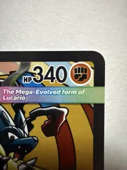 Mega Lucario EX #33 Black Star Promo Ascended Heroes Pokemon Card - Image 3