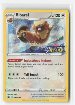 BIBAREL SWSH188 PRERELEASE PROMO POKEMON TCG NM - Image 1