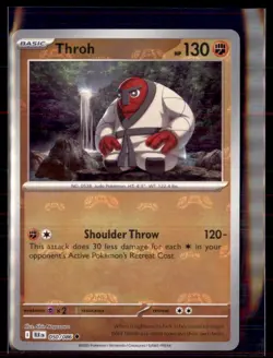 Pokemon Throh 050/086 Black Bolt Master Ball Holo - Image 1