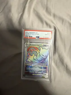 PSA 10 Mewtwo VSTAR (Secret Rare) 079/078 Pokemon GO Holo Rainbow GEM MINT - Image 1