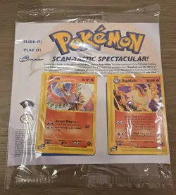 SEALED Pokemon TCG Scan-Tastic Spectacular e-Reader Series Ho-Oh Rapidash PROMO - Image 1