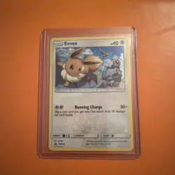 Pokemon Eevee SM235 Black Star Promo LP - Rare Holo - Sun & Moon - Image 1