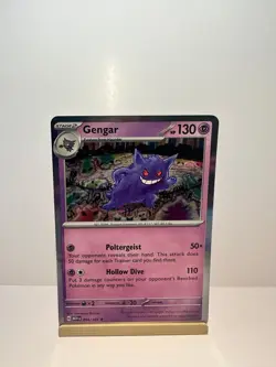 Gengar 094/165 Rare 151 Pokemon Holo Near Mint - Image 1
