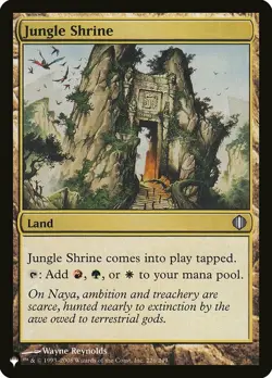 Jungle Shrine NM, English MTG The List - Image 1