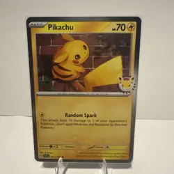 2026 Pikachu 051 Stamped Pokemon Day 30th Anniversary Promo NM - Image 1