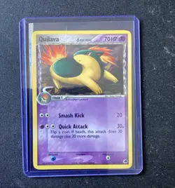 Pokemon Quilava (Delta Species) 36/101 Dragon Frontiers Regular - Image 1