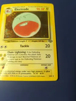 Pokemon TCG Electrode Jungle 2/64 Holo Rare - Image 2