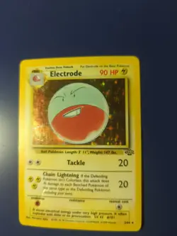 Pokemon TCG Electrode Jungle 2/64 Holo Rare - Image 5